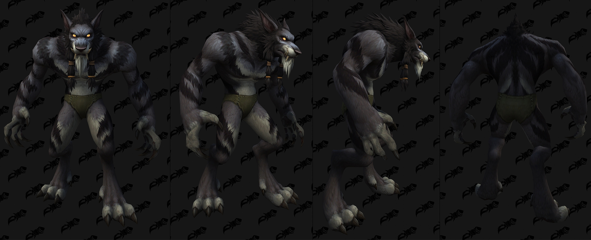 Nouvelle personnalisation Worgen (H)