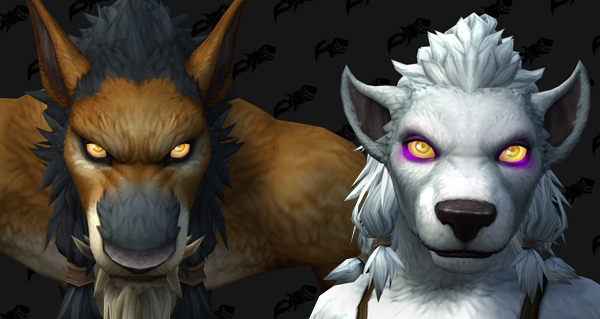 worgen : personnalisation de la race a shadowlands