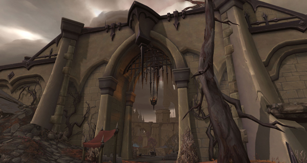 shadowlands : apercu en images du sanctum des venthyr