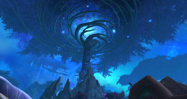 shadowlands : sylvarden, zone de l'ombreterre