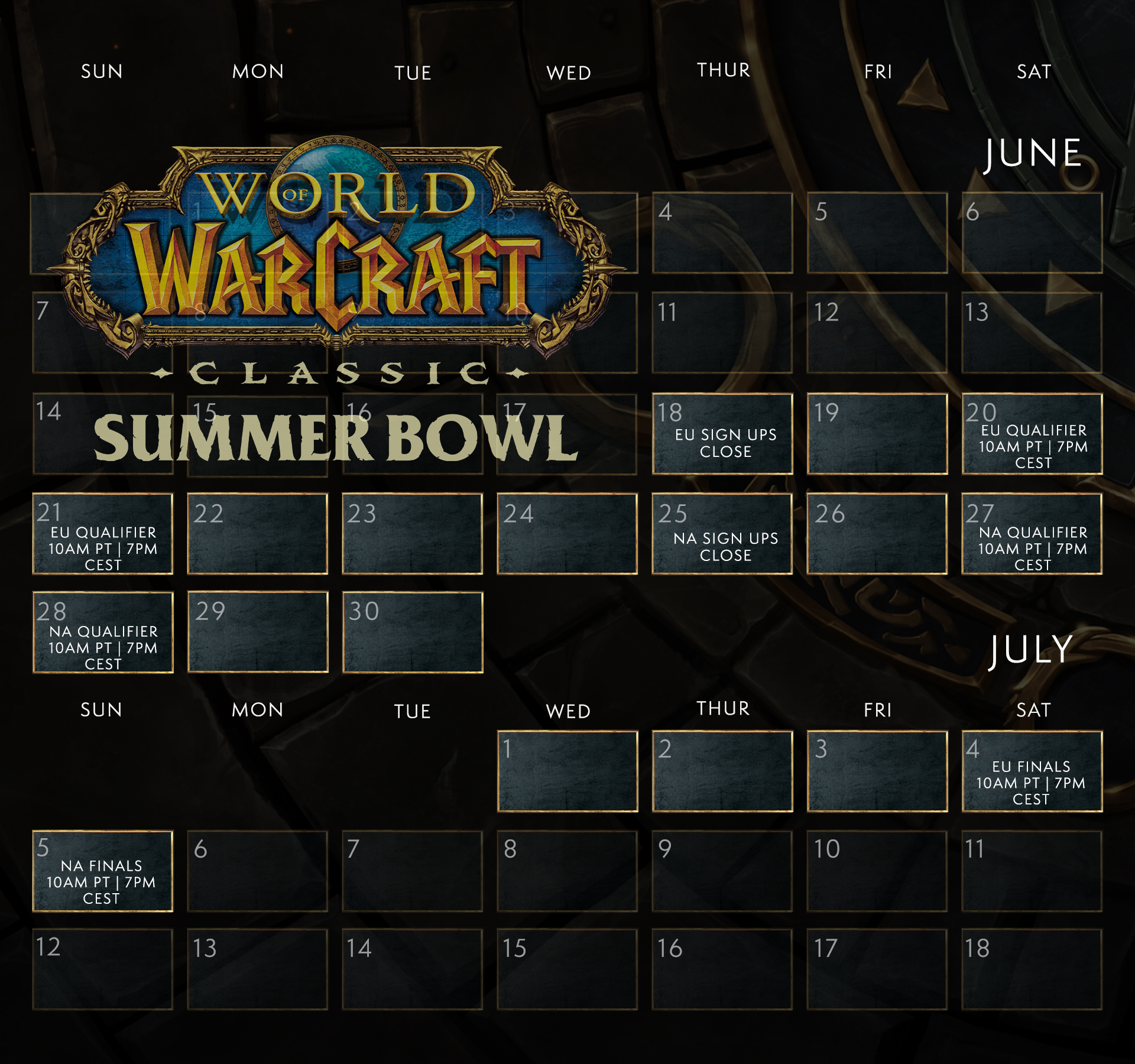 Summer Bowl sur WoW Classic