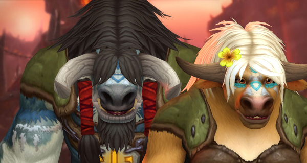 tauren : personnalisation de la race a shadowlands