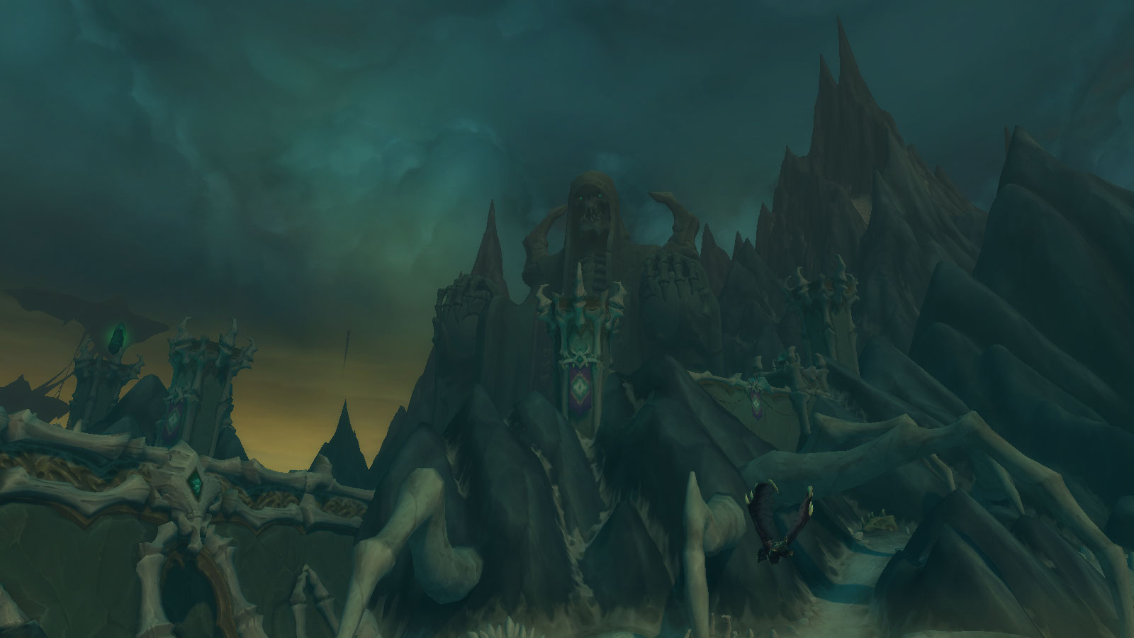 Shadowlands : zone Maldraxxus en Ombreterre