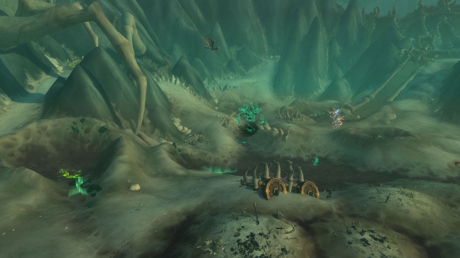 Shadowlands : zone Maldraxxus en Ombreterre