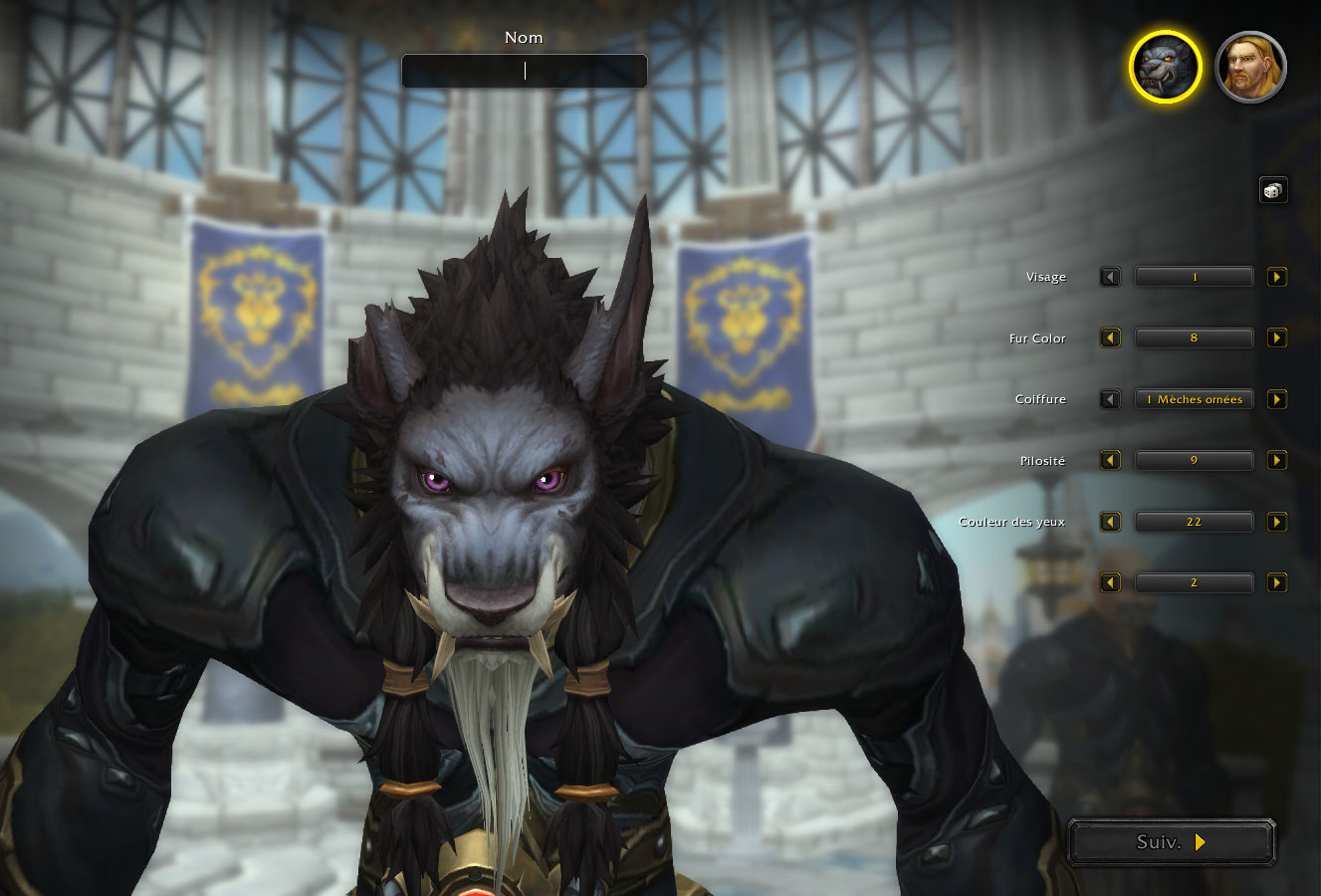 Shadowlands : Personnaliser la forme Worgen 