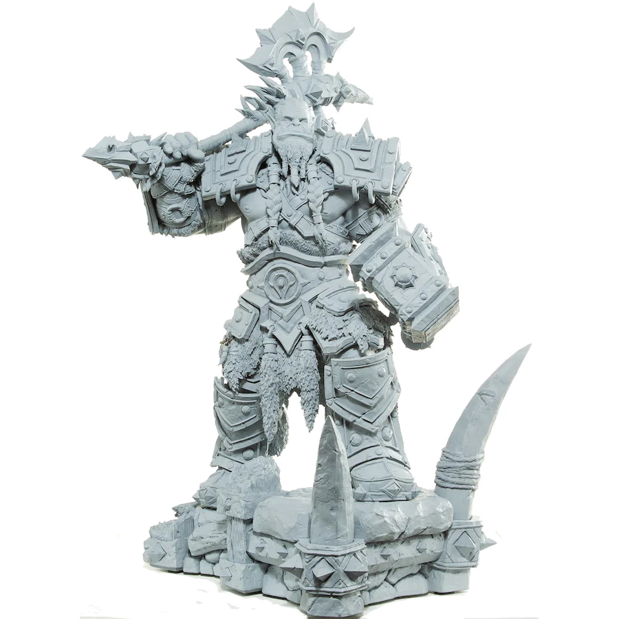 Statue Thrall grise