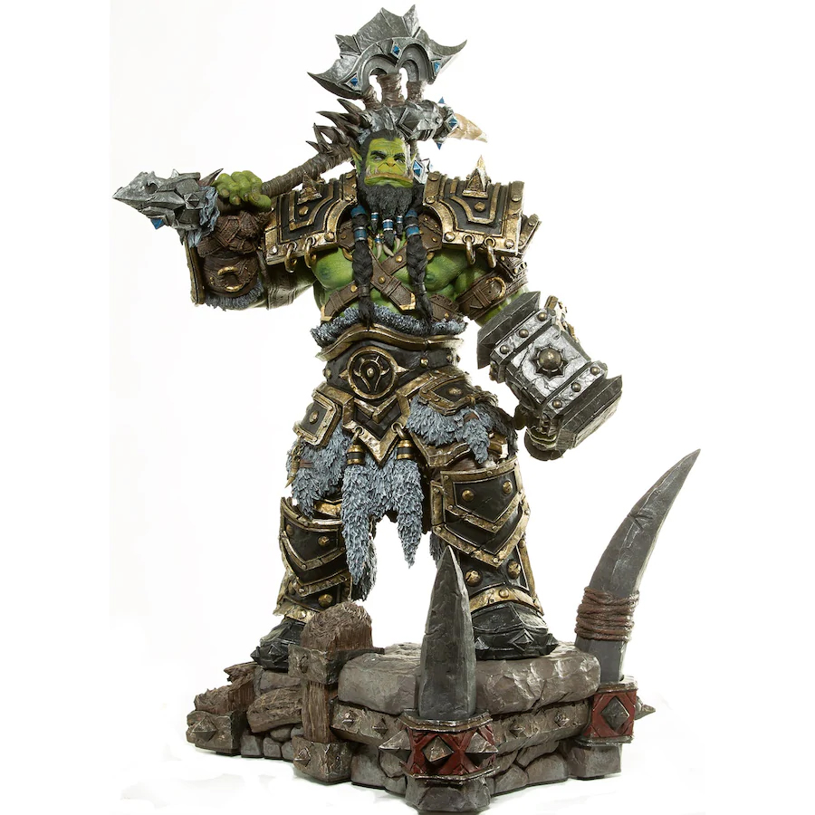 Statue Thrall peinte