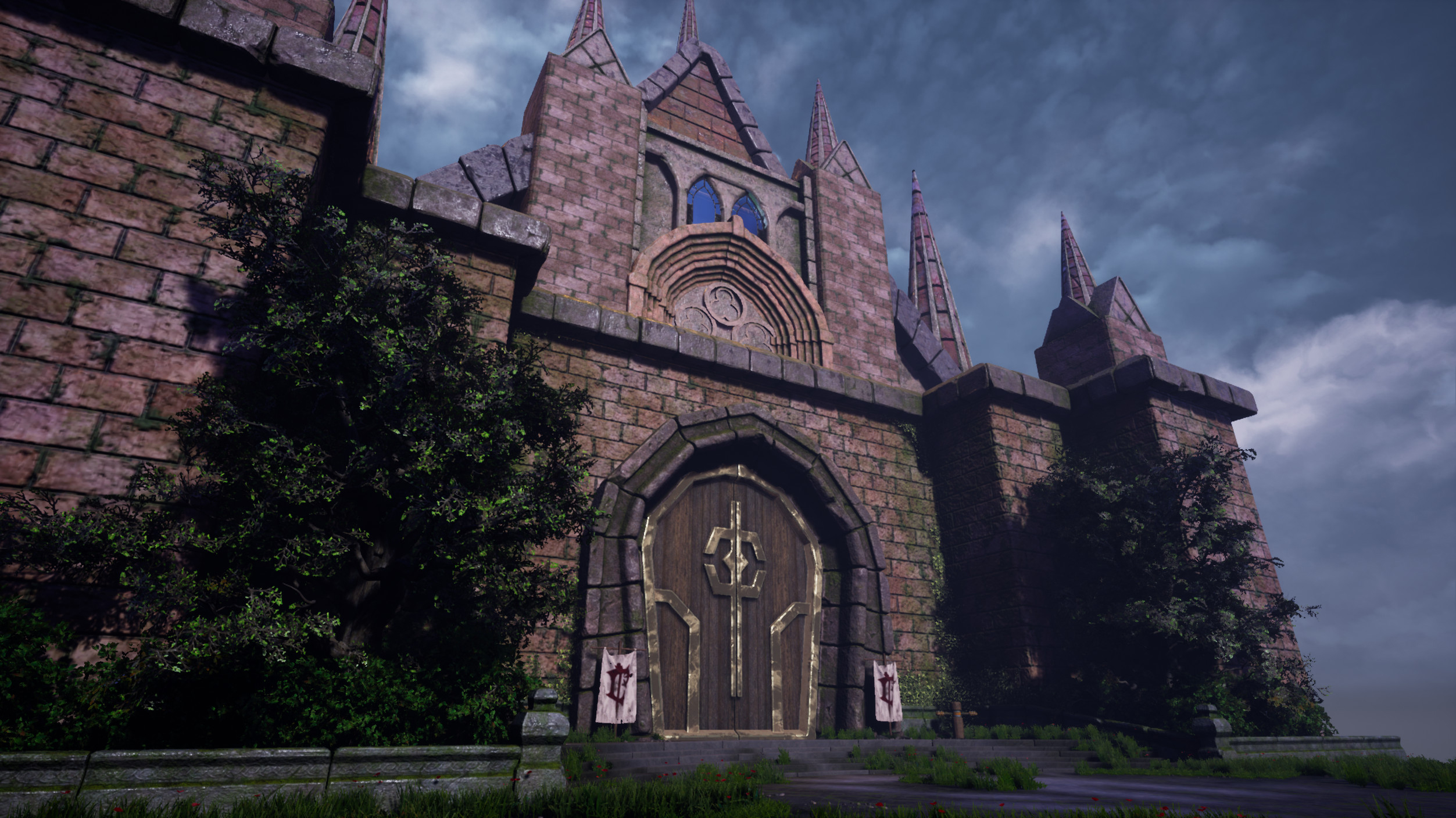 Monastère écarlate (Unreal Engine 4) par David Chan