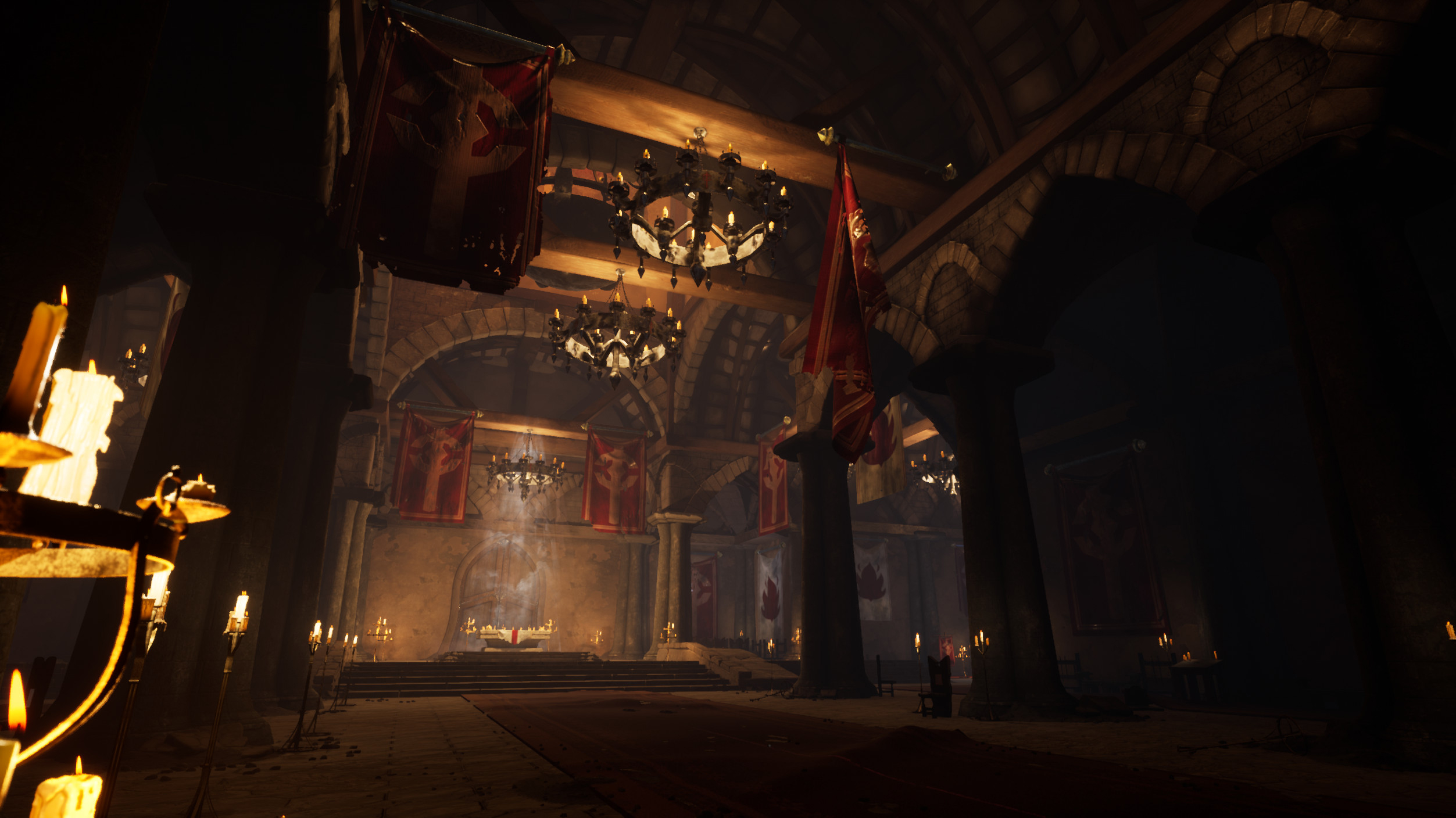 Monastère écarlate (Unreal Engine 4) par David Chan