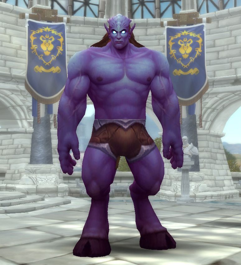 Nouvelle couleur de peau Draenei (H)