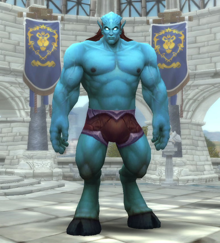 Nouvelle couleur de peau Draenei (H)