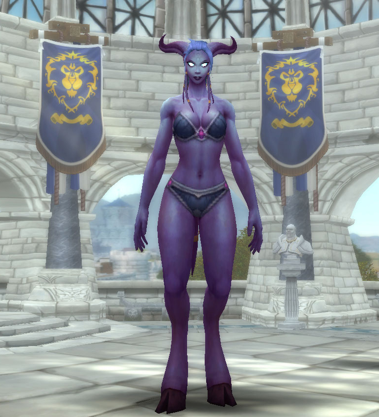 Nouvelle couleur de peau Draenei (F)