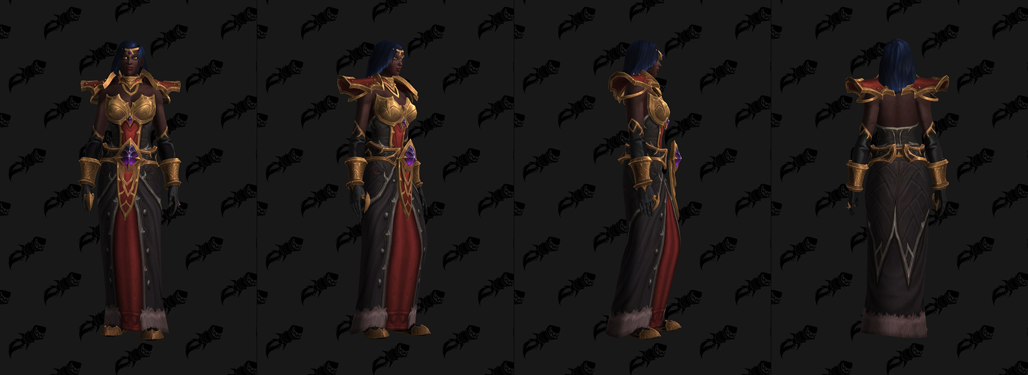 Ensemble de congrégation Venthyrs : Habits de l'Inquisiteur (version 1) au patch 9.1