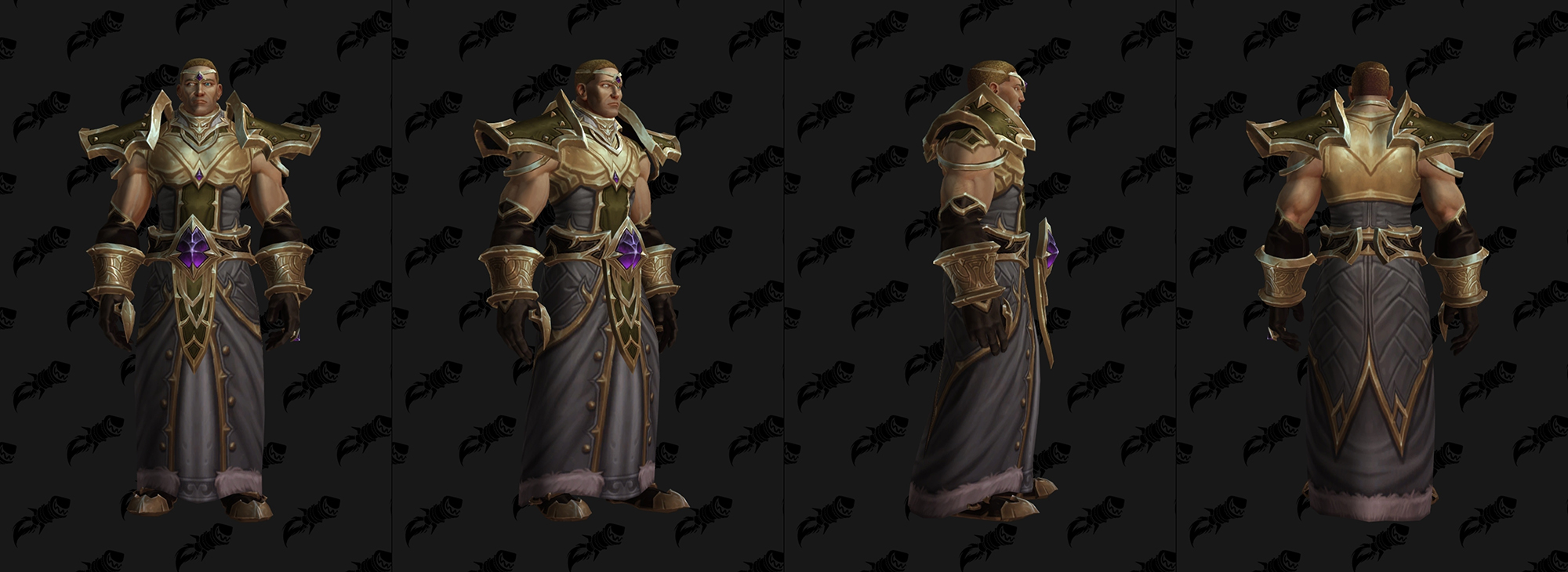 Ensemble de congrégation Venthyrs : Habits de l'Inquisiteur (version 3) au patch 9.1