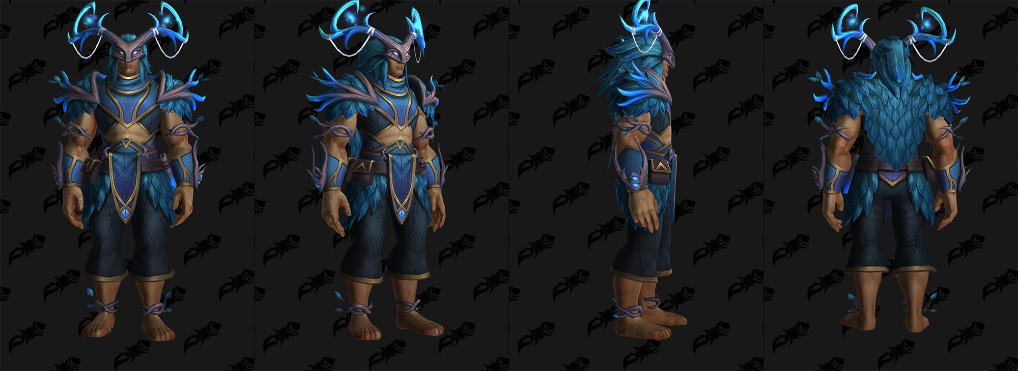 Ensemble de congrégation Faë nocturnes : Gardien du bosquet (version 2) au patch 9.1