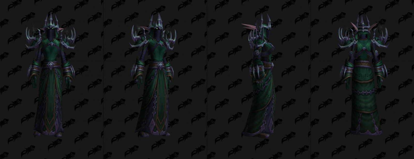 Ensemble d'armure Sanctum de la Domination en tissu (LFR)