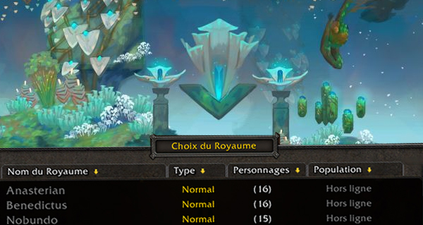 patch 9.2 : les royaumes de test devraient etre en ligne ce soir