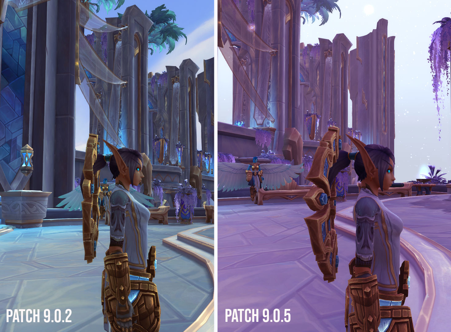 Modifications pour le Halo des Kyrians au patch 9.0.5