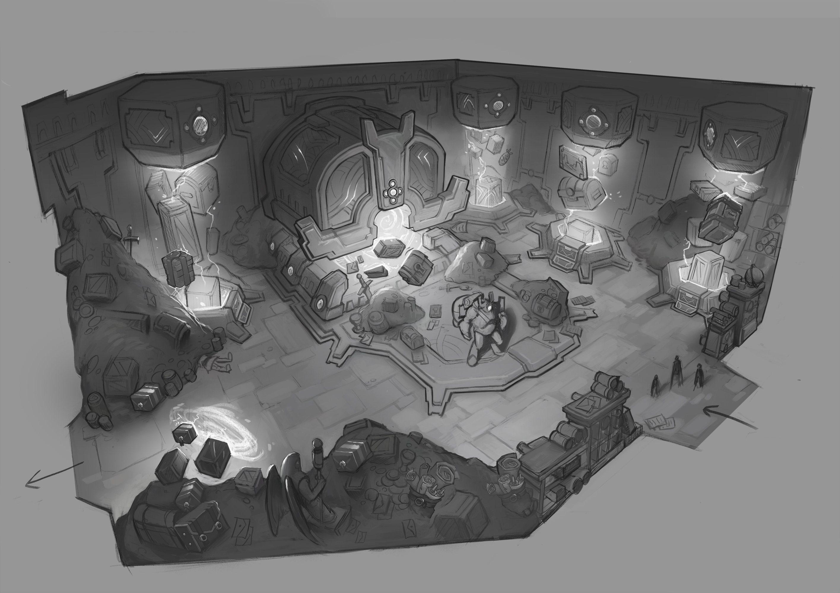 Concept et artwork du patch 9.1 Chains of Domination