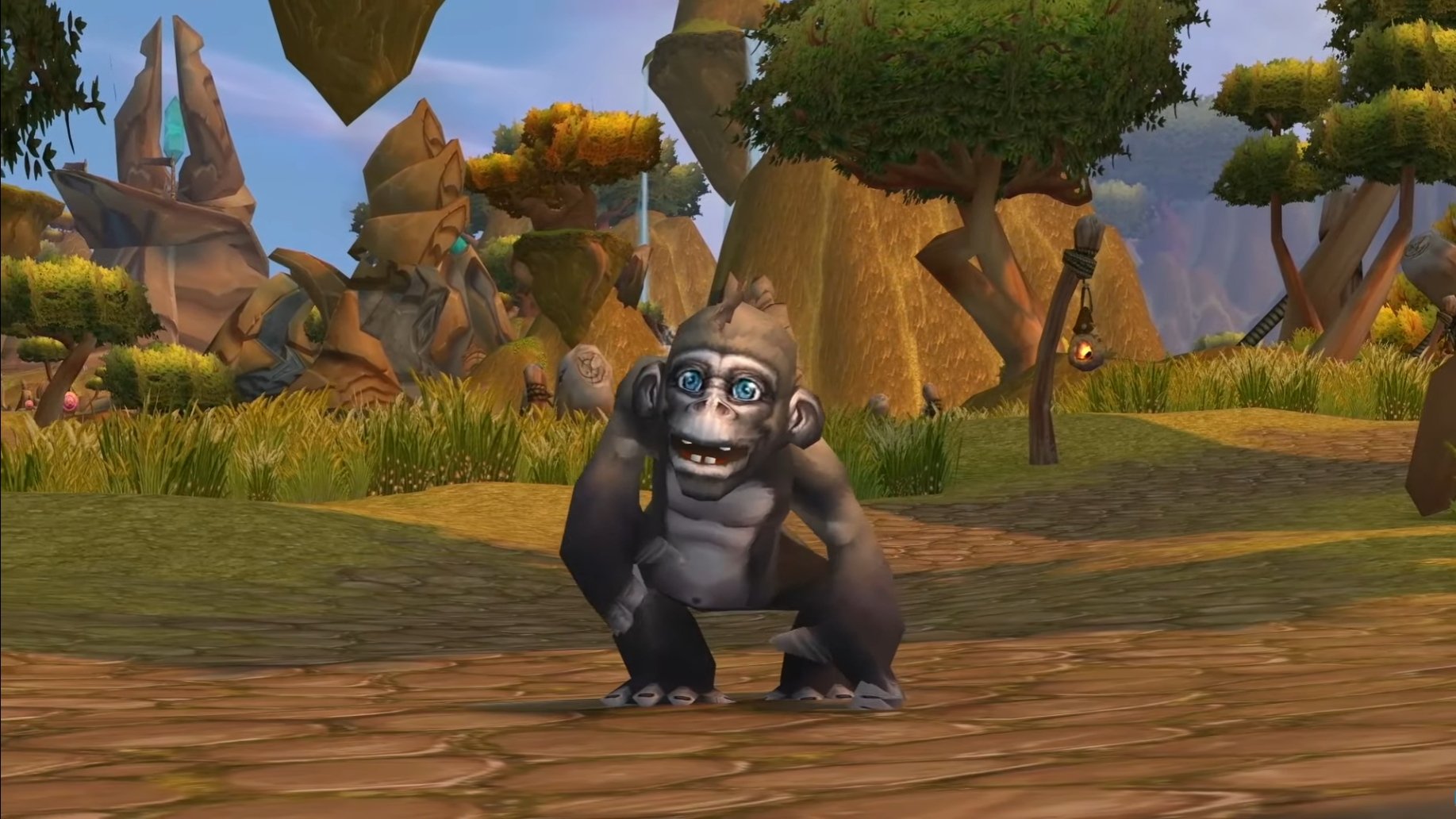 Première mascotte Banane (de Burning Crusade)