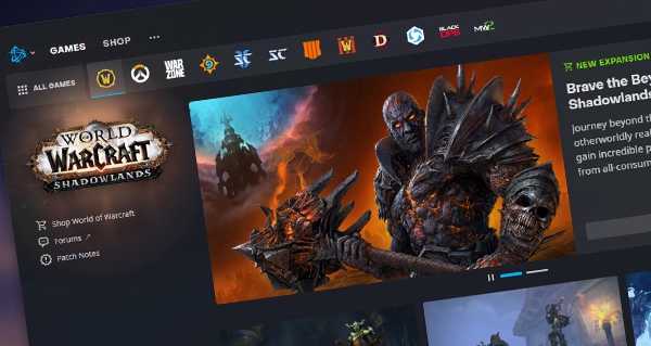 blizzard : deploiement progressif de la mise a jour du launcher battle.net