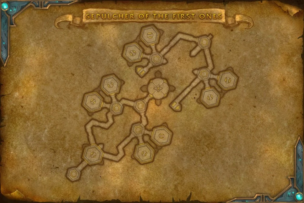 Patch 9.2 : Carte du sépulcre des Fondateurs