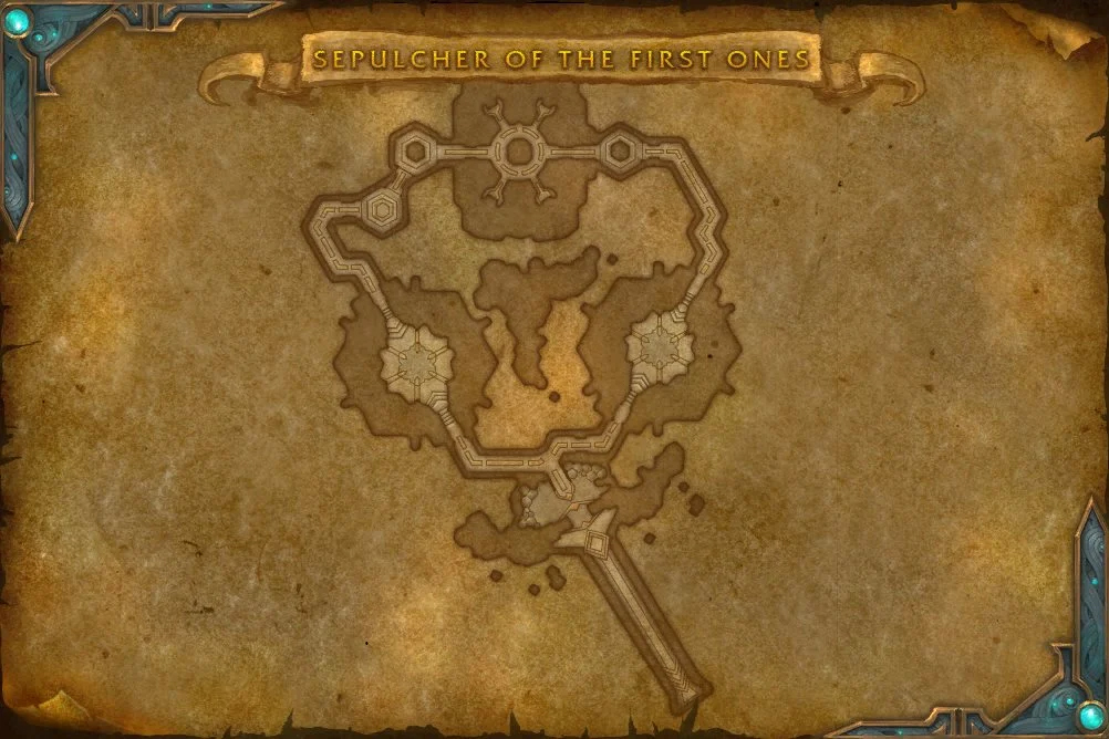 Patch 9.2 : Carte du sépulcre des Fondateurs