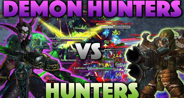 vallee d'alterac : 40 chasseurs de demons vs 40 chasseurs