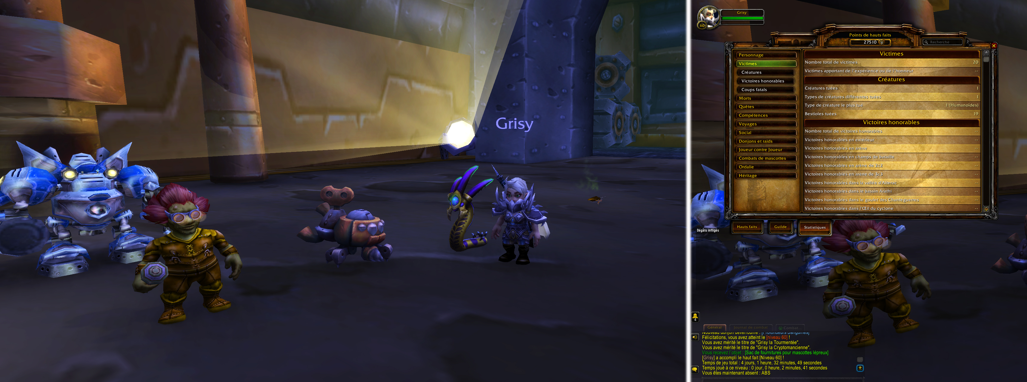 Grisy, la Gnome et le combat de mascottes