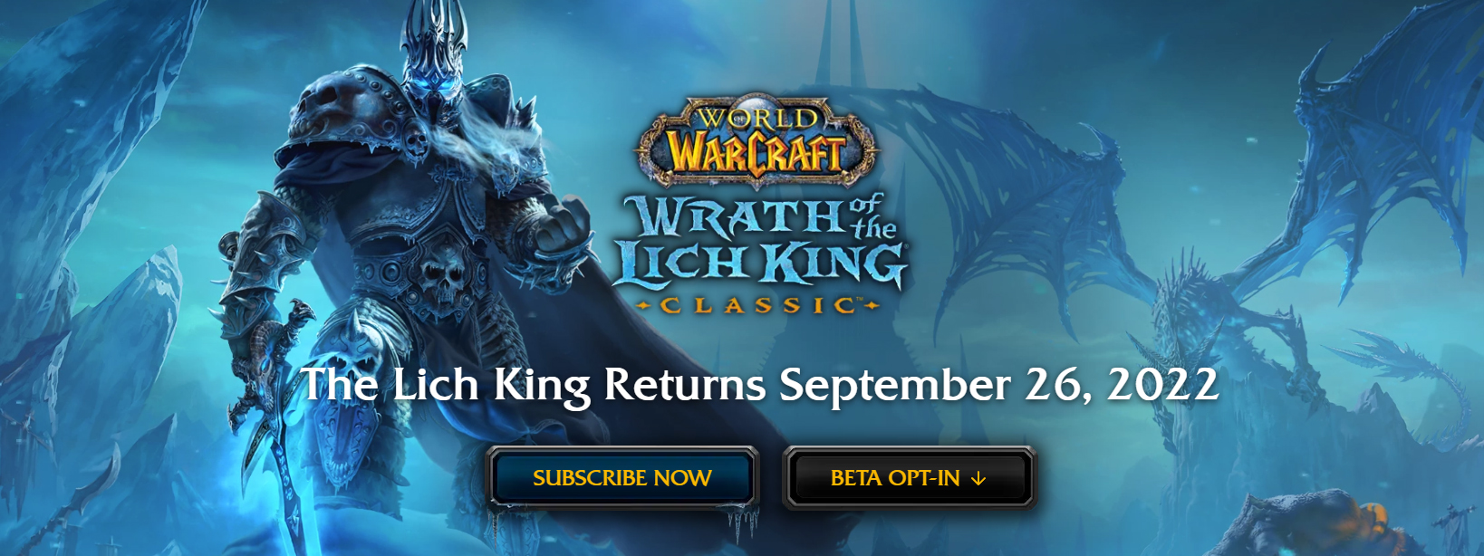 La date de sortie officielle de WOTLK Classic a été dévoilée ?