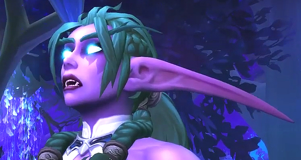 tyrande murmevent et la reine de l'hiver : cinematique inedite disponible !