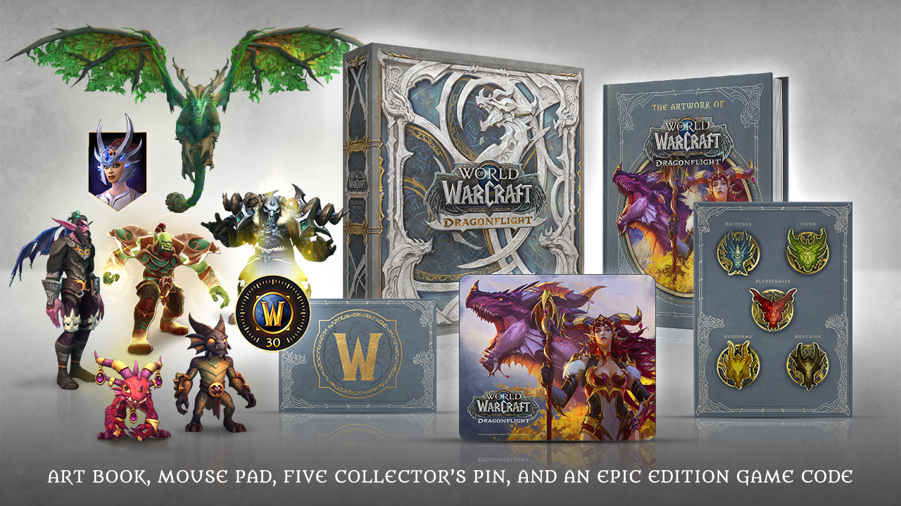 Contenu du collector physique de Dragonflight