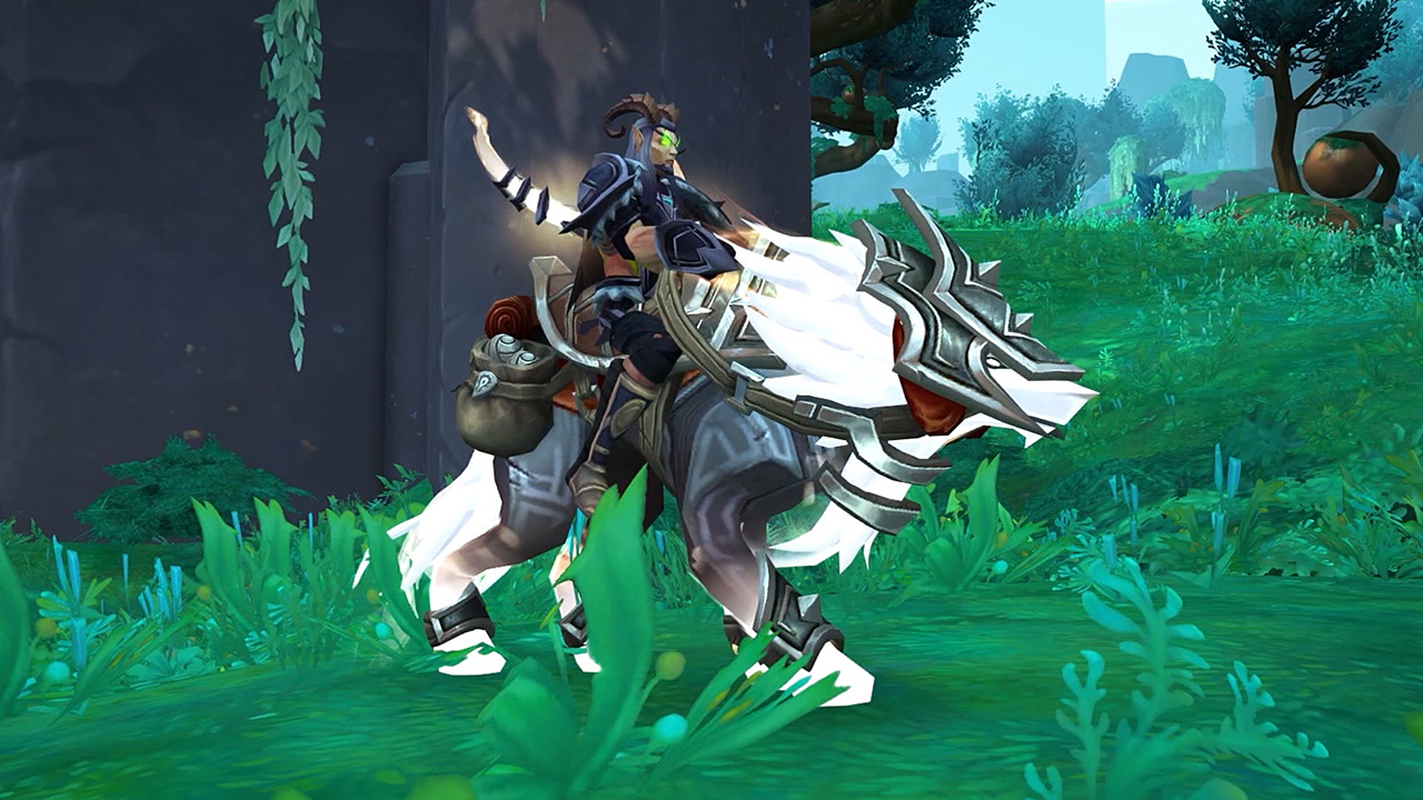 Monture du patch 9.2.5 : Traqueur de guerre vicieux (version rouge Horde)