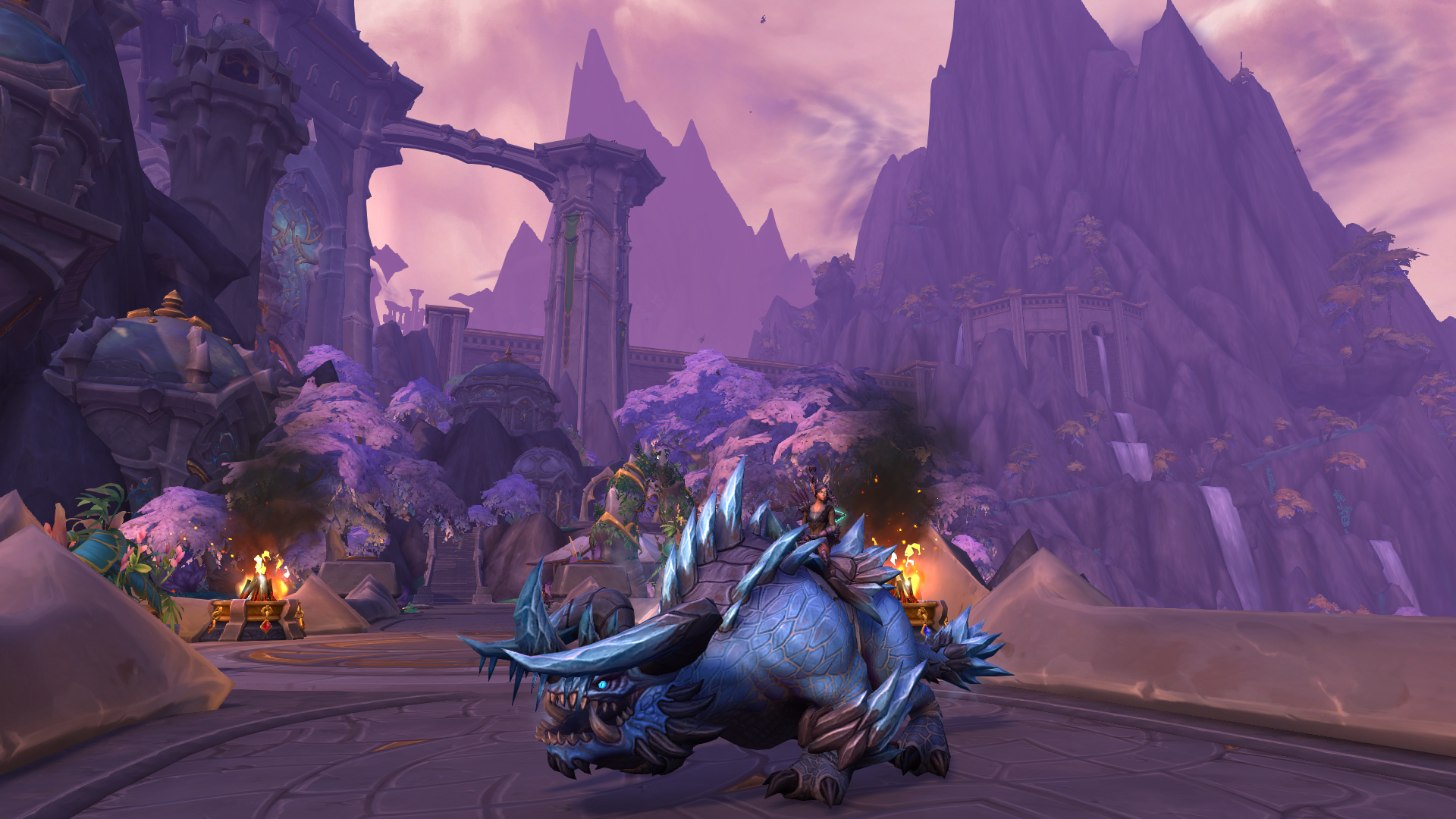 Hailstorm Armoredon La monture de la Maîtrise mythique (Saison 1 Dragonflight) World of