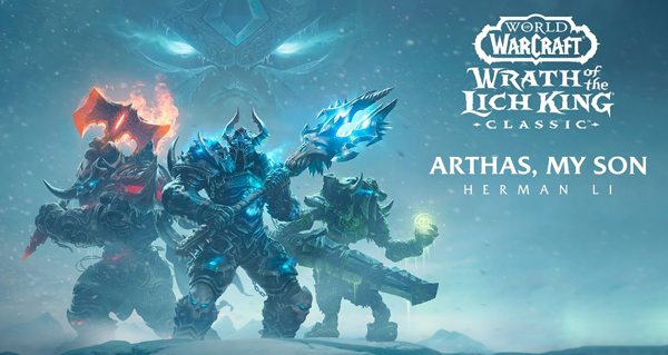 wrath of the lich king: arthas, my son repris par herman li