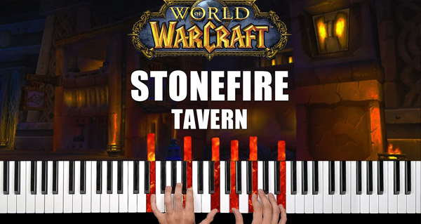 piano covers : stonefire tavern par eldorias