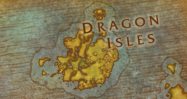 les iles aux dragons ont desormais leur emplacement sur la carte d'azeroth