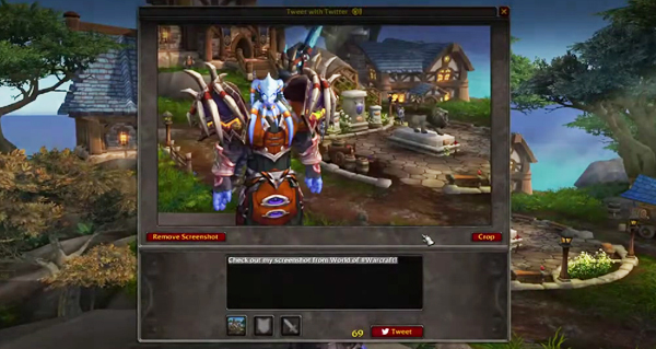 l'integration de twitter dans world of warcraft supprime d'ici quelques jours