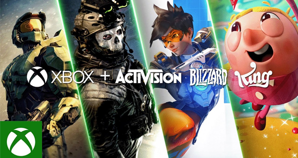 microsoft publie une video trailer pour l'arrivee d'activision blizzard