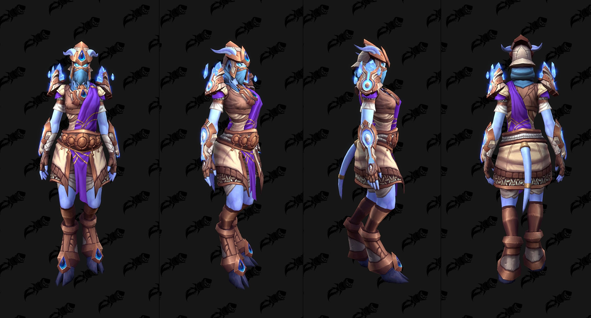 Patch 10.2.7 : Armure ancestrale Draeneï (coloris violet)