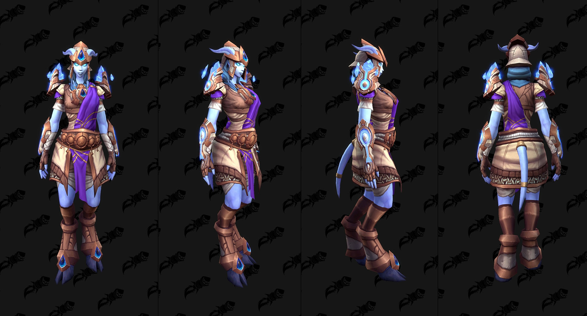 Patch 10.2.7 : Armure ancestrale Draeneï (coloris violet)