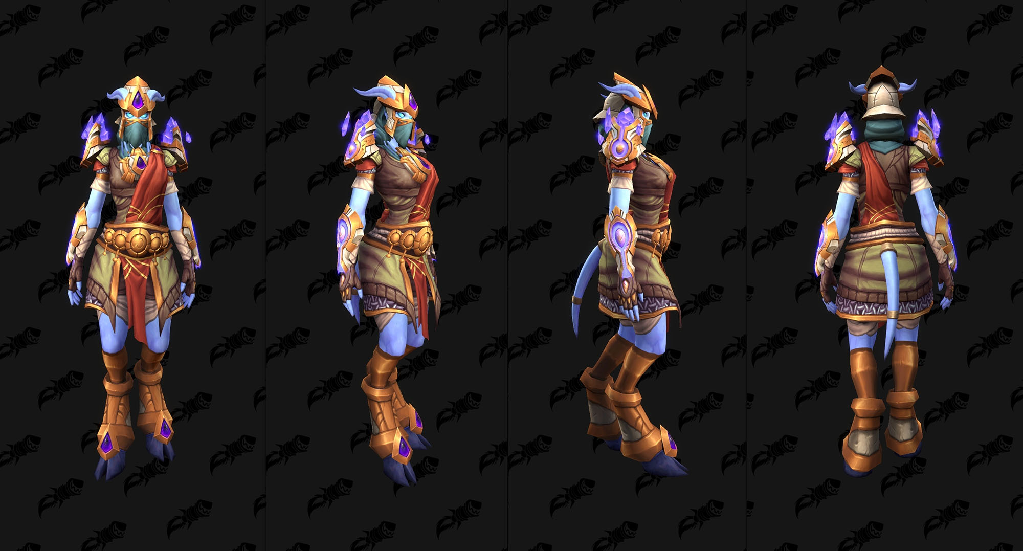 Patch 10.2.7 : Armure ancestrale Draeneï (coloris or)