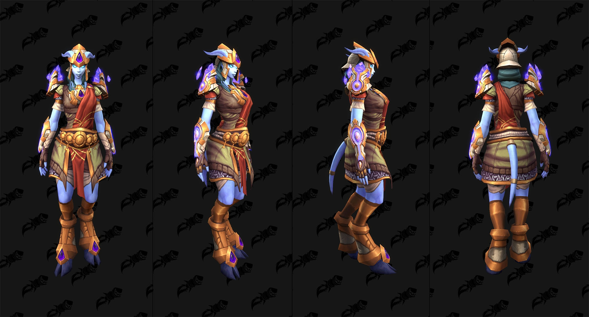 Patch 10.2.7 : Armure ancestrale Draeneï (coloris or)