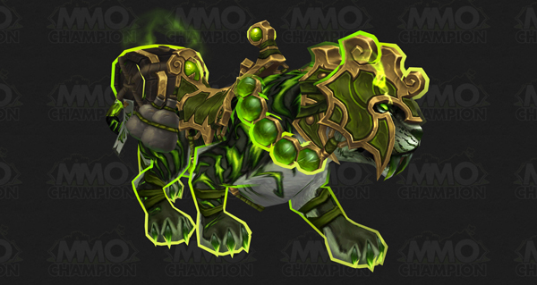 legion remix : des montures de classe en version gangrenee