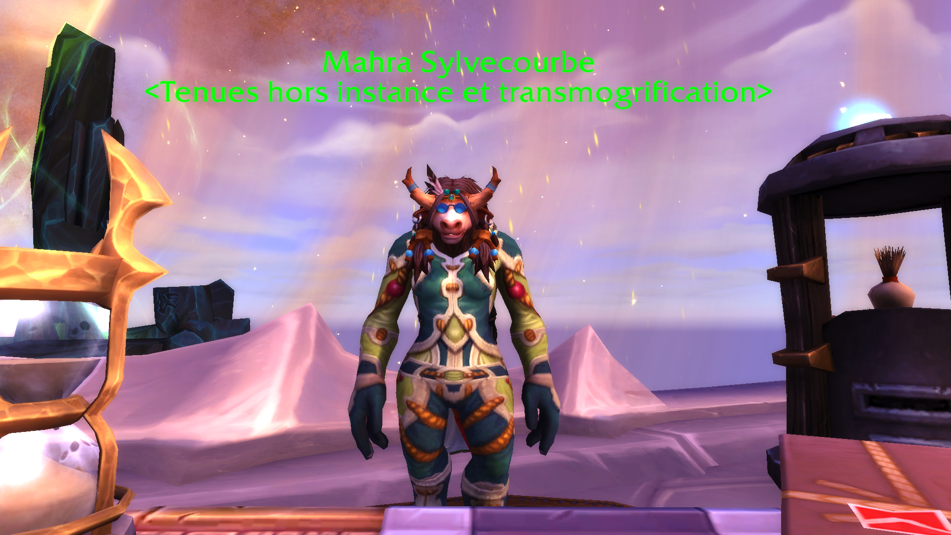 Legion Remix : Mahra, la vendeuse de transmogrifications hors instance