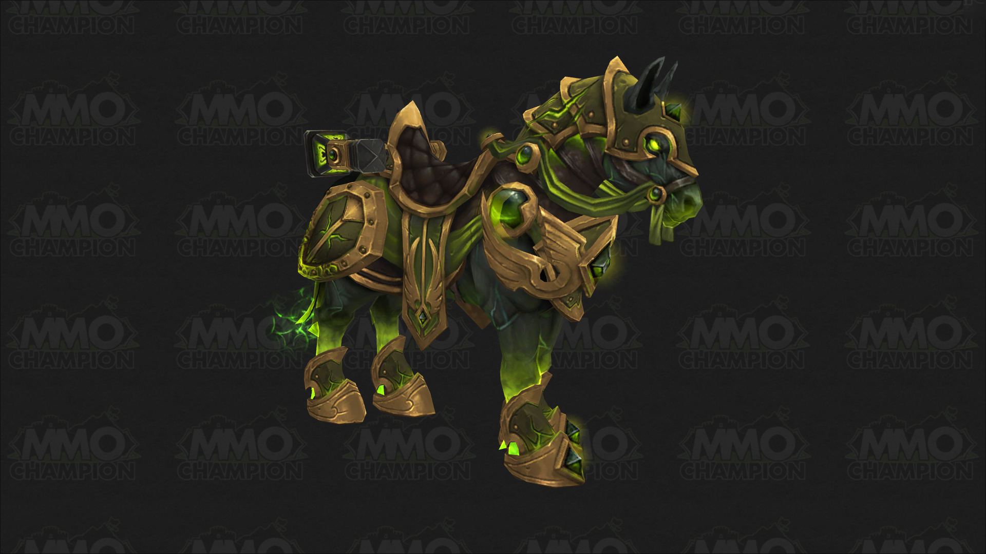 Destrier gangrebrisé du généralissime (Paladin)