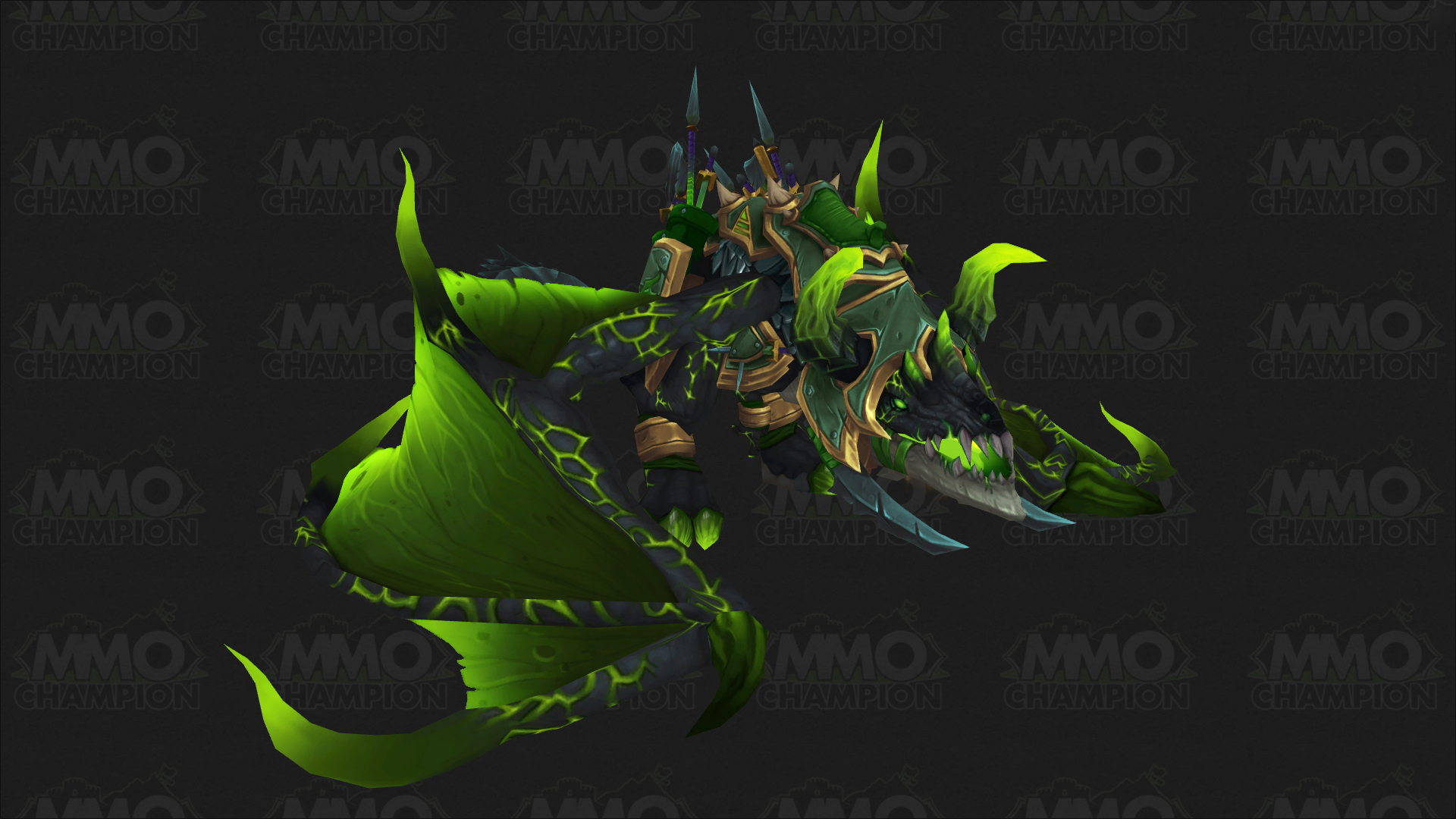 Fer de wyrm de guerre gangrebrisé (Guerrier)