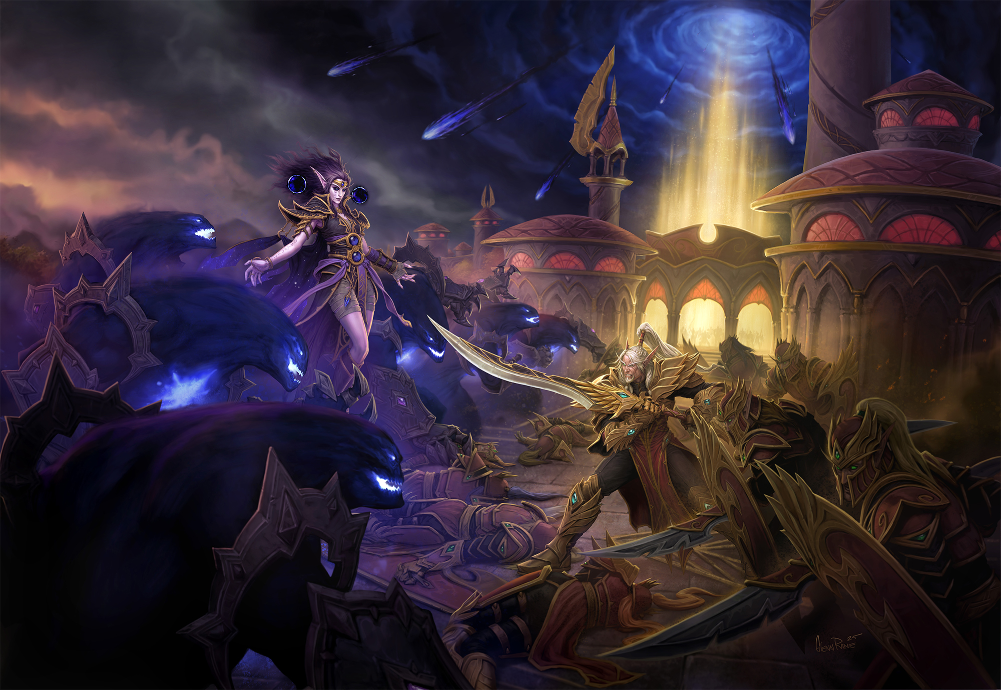 Midnight : L'artwork officiel de Blizzard