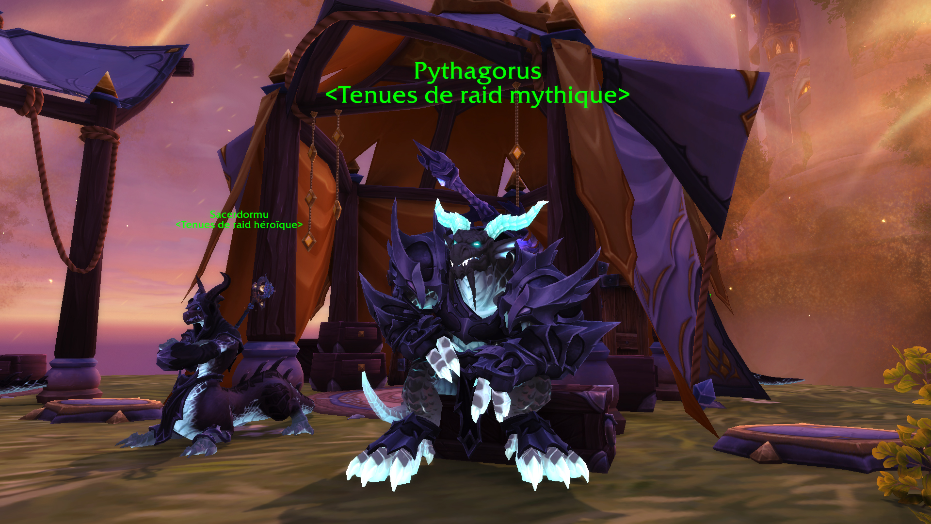 Legion Remix : Pythagorus, le vendeur de transmogrifications de raids Mythique