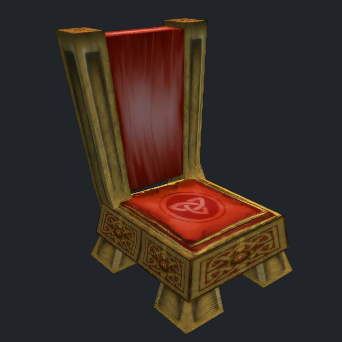 Chaise de Forgefer volée